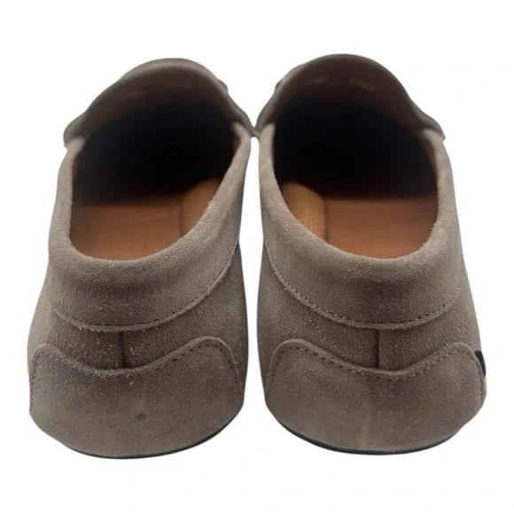 Allen Edmonds Sebastian BIT Driving Loafers Mens 9.5 D Grey Suede‎ Slip On Shoes
